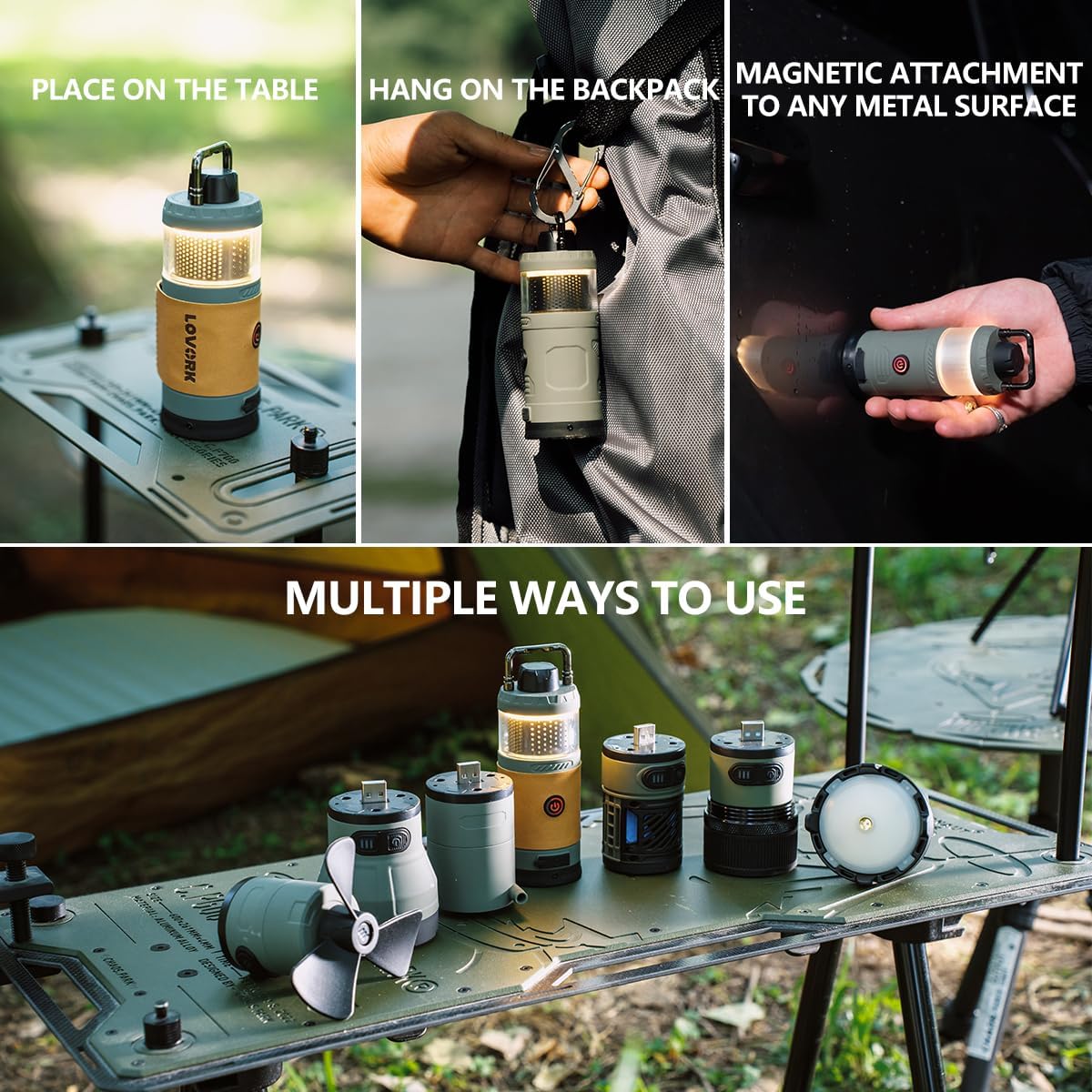 Lanterne de Camping Ultra Polyvalente