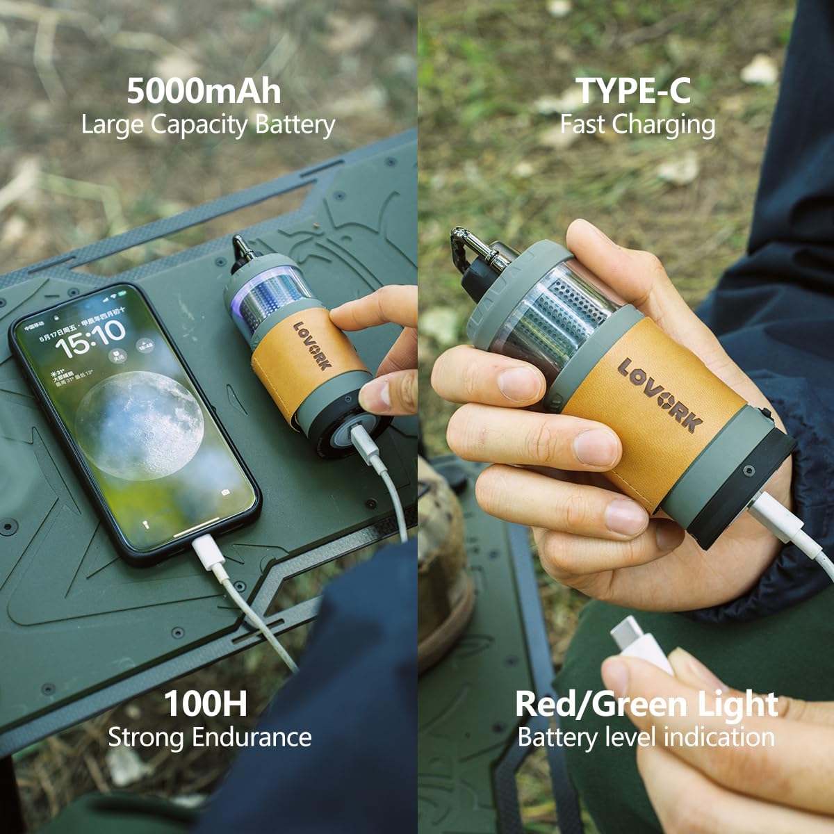 Lanterne de Camping Ultra Polyvalente