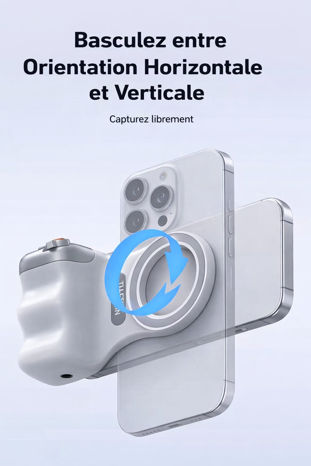 Support magnétique smartphone 7 en 1